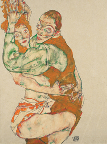 Egon Schiele - Lovemaking | Эгон Шиле