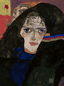Egon Schiele - Mourning Woman | Эгон Шиле