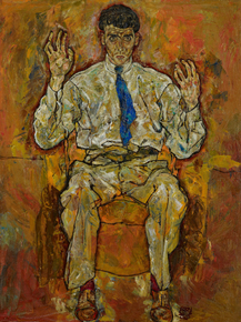 Egon Schiele - Portrait of Paris von Gütersloh | Эгон Шиле