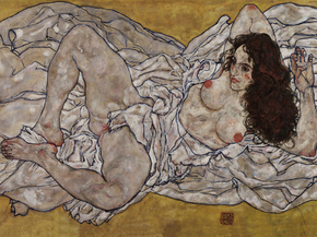 Egon Schiele - Reclining Woman | Эгон Шиле
