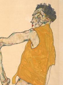 Egon Schiele - Self-Portrait in Yellow Vest, 1914 | Эгон Шиле Egon Schiele - Self-Portrait in Yellow Vest, 1914 | Эгон Шиле
