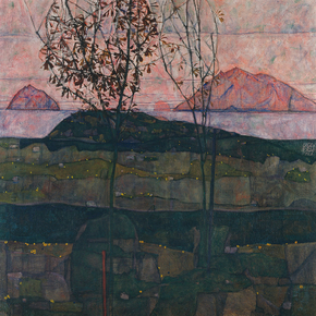 Egon Schiele - Setting Sun | Эгон Шиле