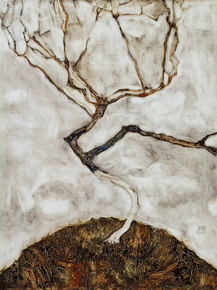 Egon Schiele - Small Tree in Late Autumn | Эгон Шиле