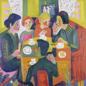 Ernst Ludwig Kirchner - Coffee Table | Эрнст Людвиг Кирхнер