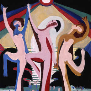 Ernst Ludwig Kirchner - Colorful Dance | Эрнст Людвиг Кирхнер