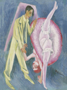 Ernst Ludwig Kirchner - Dancing Couple | Эрнст Людвиг Кирхнер