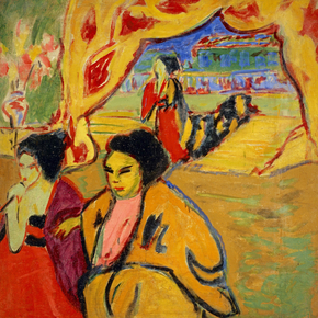 Ernst Ludwig Kirchner - Japanese Theatre | Эрнст Людвиг Кирхнер