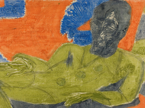 Ernst Ludwig Kirchner - Portrait of Otto Mueller | Эрнст Людвиг Кирхнер