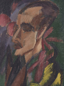 Ernst Ludwig Kirchner - Portrat Gewecke | Эрнст Людвиг Кирхнер