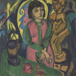 Ernst Ludwig Kirchner - Seated Woman | Эрнст Людвиг Кирхнер