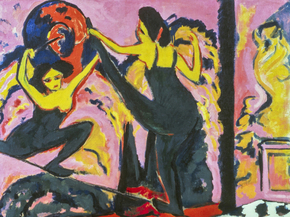 Ernst Ludwig Kirchner - Tightrope Walk | Эрнст Людвиг Кирхнер