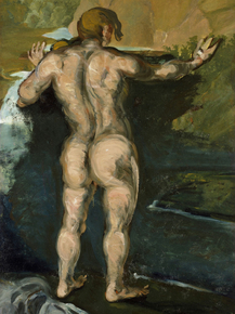 Cezanne Paul | Сезанн Поль - Купальщица и скалы
