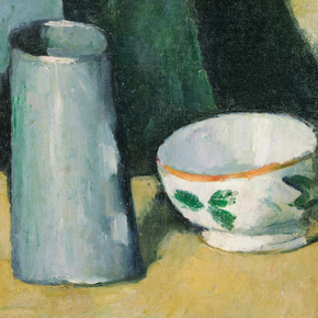 Cezanne Paul | Сезанн Поль - Миска и кувшин для молока