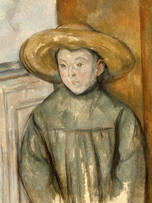 Cezanne Paul | Сезанн Поль - Мальчик в соломенной шляпе