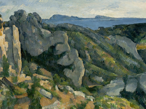 Cezanne Paul | Сезанн Поль - Скалы в Л’Эстаке