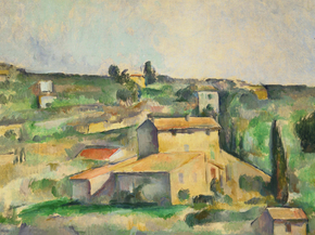 Cezanne Paul | Сезанн Поль - Поля в Бельвю