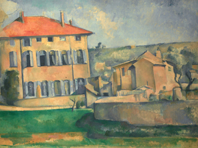 Cezanne Paul | Сезанн Поль - Дом в Экс