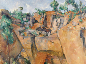 Cezanne Paul | Сезанн Поль - Каменоломня в Бибемусе