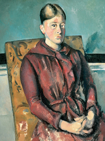 Cezanne Paul | Сезанн Поль - Мадам Сезанн в желтом кресле