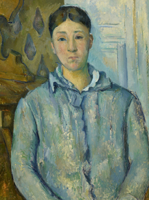 Cezanne Paul | Сезанн Поль - Мадам Сезанн в голубом