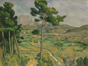 Cezanne Paul | Сезанн Поль - Мон-Сент-Виктуар и виадук долины реки Арк