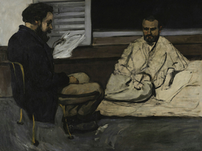 Cezanne Paul | Сезанн Поль - Пол Алексис читает рукопись Золя