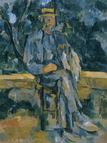 Cezanne Paul | Сезанн Поль - Портрет крестьянина