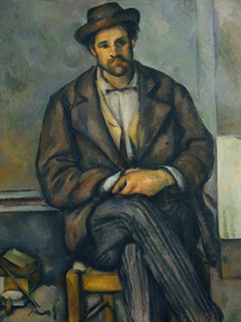 Cezanne Paul | Сезанн Поль - Сидящий крестьянин