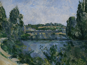 Cezanne Paul | Сезанн Поль - Мост и плотина в Понтуазе