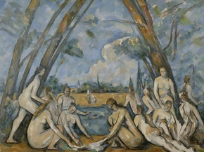 Cezanne Paul | Сезанн Поль - Большие купальщицы, 1906