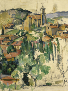Cezanne Paul | Сезанн Поль - Деревня Гарданн