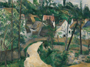 Cezanne Paul | Сезанн Поль - Поверните на дороге