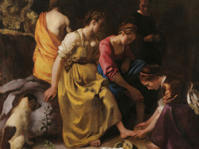 Jan Vermeer | Ян Вермеер - Диана и ее нимфы