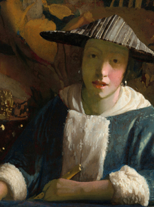 Jan Vermeer | Ян Вермеер - Девушка с флейтой