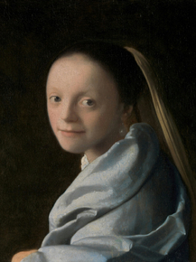 Jan Vermeer | Ян Вермеер - Этюд молодой женщины