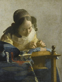 Jan Vermeer | Ян Вермеер - Кружевница