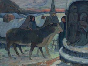 Paul Gauguin | Гоген Поль - Рождественская ночь