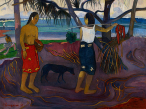 Paul Gauguin | Гоген Поль - Под Панданусом