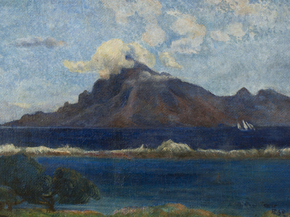 Paul Gauguin | Гоген Поль - Пейзаж Те Ваа