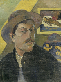 Paul Gauguin | Гоген Поль - Автопортрет в шляпе