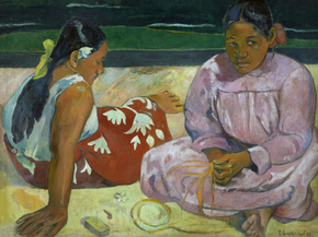Paul Gauguin | Гоген Поль - Таитянские женщины на пляже, 1891