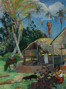Paul Gauguin | Гоген Поль - Черные свиньи
