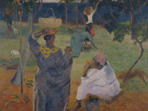 Paul Gauguin | Гоген Поль - Манговые деревья, Мартиника