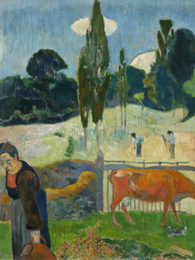 Paul Gauguin | Гоген Поль - Красная корова