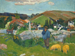Paul Gauguin | Гоген Поль - Свинопас