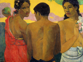 Paul Gauguin | Гоген Поль - Три таитянца