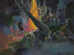 Paul Gauguin | Гоген Поль - Танец огня