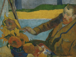 Paul Gauguin | Гоген Поль - Ван Гог рисует подсолнухи