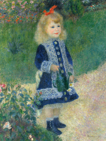 Pierr - Auguste Renoir | Ренуар Пьер - Девушка с лейкой Pierr - Auguste Renoir | Ренуар Пьер - Девушка с лейкой