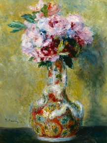 Pierr - Auguste Renoir | Ренуар Пьер - Букет в вазе